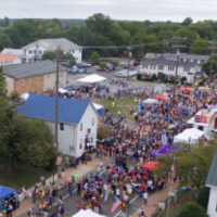 Haymarket Day Ariel View