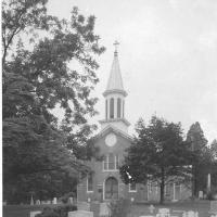 Black and White photo of St. Paul's Church