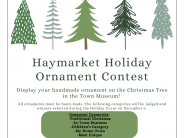 Holiday Ornament Contest