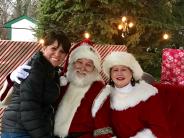 Shelley with Santa