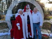 Mayor and Santa