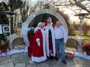 Santa and Mayor