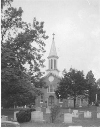 Black and White photo of St. Paul's Church